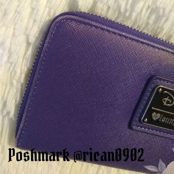 Loungefly Disneyย The Little Mermaid UrsulaโFloral Satchel andโWallet - Picture 14 of 16